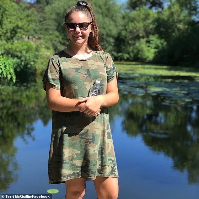 American student, 18, ‘who hurled her newborn baby from Paris hotel room to its death’ is identified as Mia McQuillin from Oregon