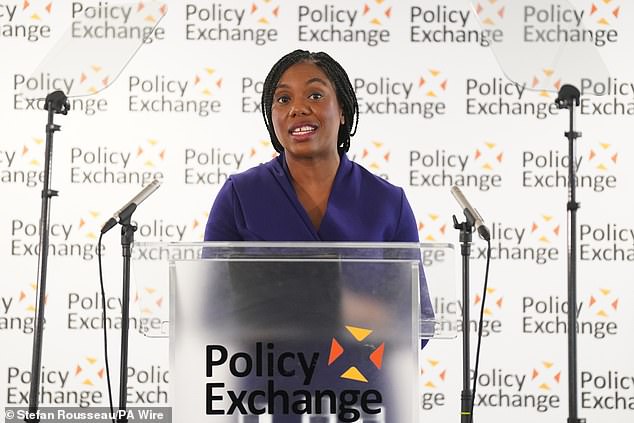 Britain may have to quit the ECHR if it continues to act against the national interest, Kemi Badenoch warns