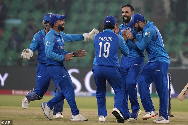 England crash OUT of the Champions Trophy after dramatic eight-run defeat by Afghanistan with Joe Root century in vain