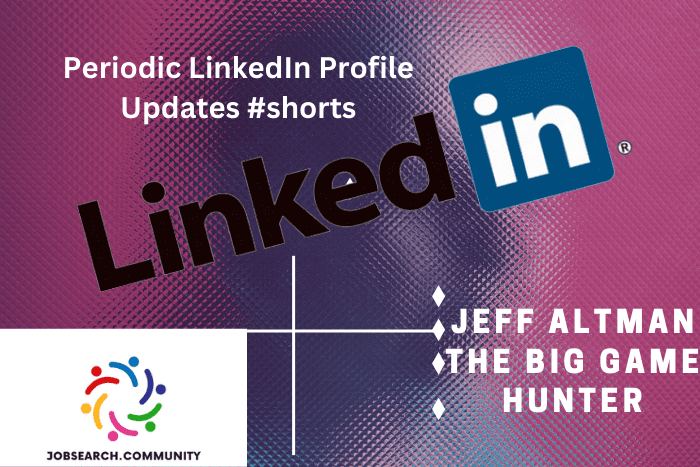 Periodic LinkedIn Profile Updates #shorts