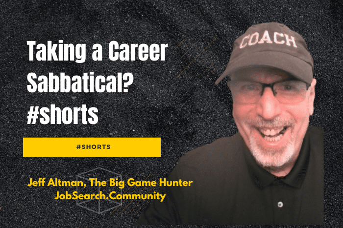 Taking a Career Sabbatical? #shorts