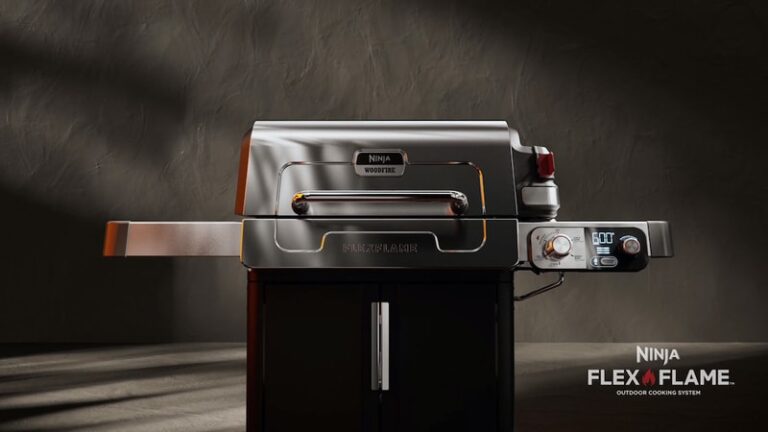 5-in-1 Outdoor Cooking Systems : ninja FlexFlame
