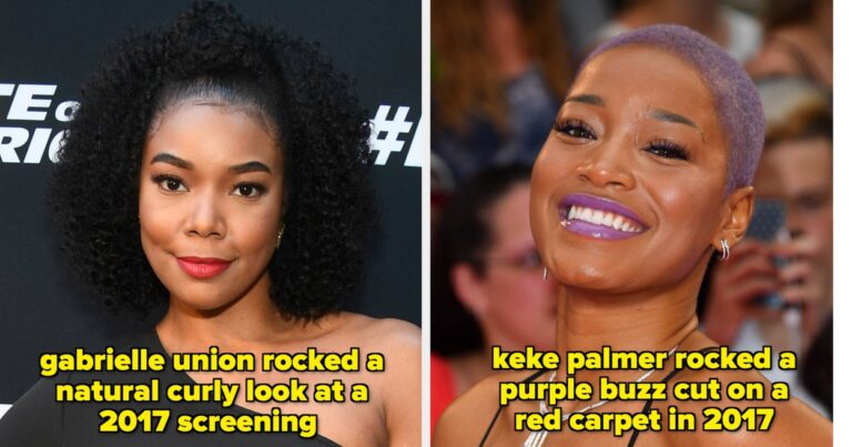 17 Celebrities Who Rocked Natural Hairstyles At Events