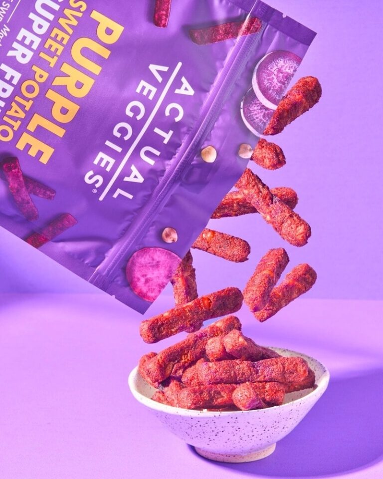 Vibrant Superfood Fries : Purple Sweet Potato Fries