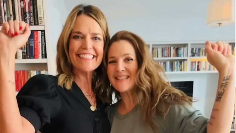 Savannah Guthrie & Drew Barrymore Get Tattoos Together (Again)