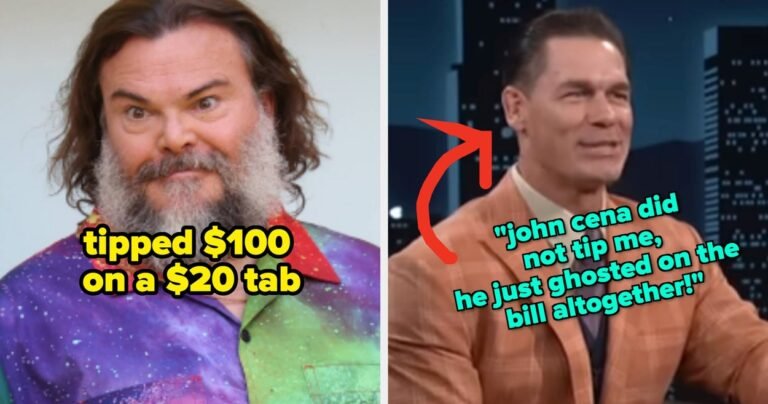 17 People Who've Waited On Celebrities At Restaurants Shared How Much They Got Tipped, And Holy Crap