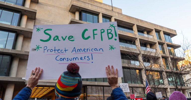 The C.F.P.B. Remains Alive as the Trump Administration Tries to Shut it Down