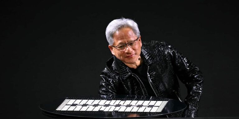 Nvidia’s stock sinks, wiping out six months of gains as the AI trade unravels