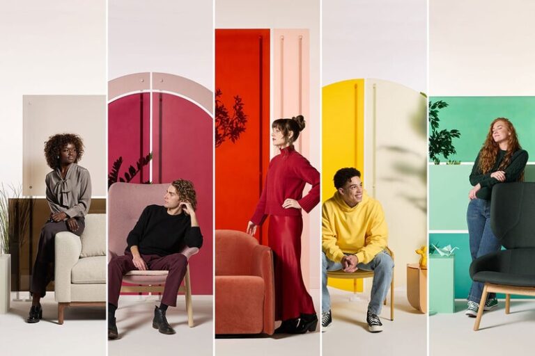 Chromatic Emotional Home Decor : 3form 2025 Color Collection