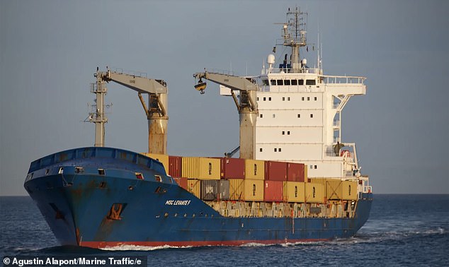 Putin unleashes Iskander-M missile attack to ‘sink container ship in Odesa carrying cargo of British weapons for Ukraine’