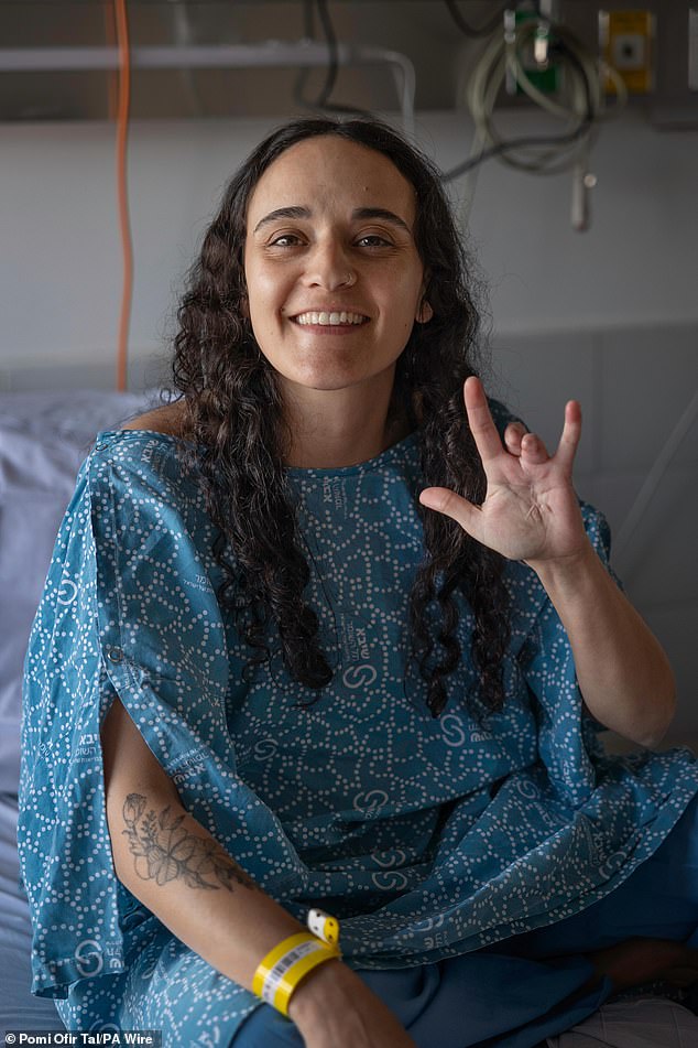 Released British hostage Emily Damari undergoes series of ‘complex surgeries’ on her hand and leg on wounds she sustained on October 7 attack