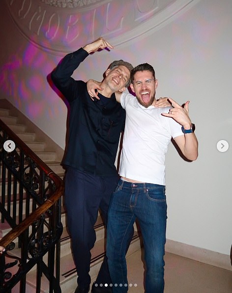 England boss Thomas Tuchel spotted partying with former Chelsea stars including Mason Mount and Jorginho at private bash