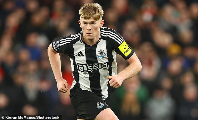 Newcastle confirm devastating Lewis Hall injury blow – after the left back was ruled out of the Carabao Cup final