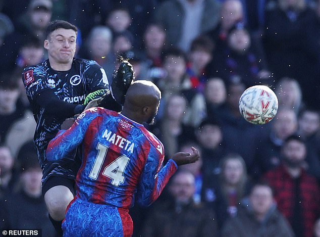 Millwall goalkeeper who kicked Jean-Philippe Mateta in the face could face a LONGER ban as FA call for increase to three-match suspension after horror collision