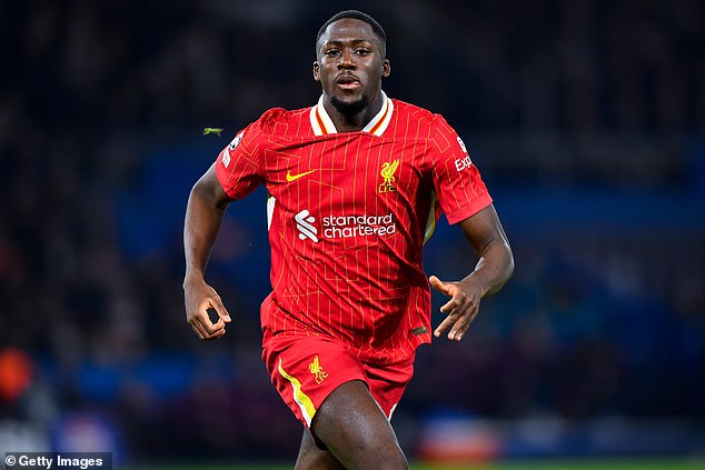 Ibrahima Konate denies claims he should have been sent off for shoving Bradley Barcola during Liverpool’s smash-and-grab win over PSG