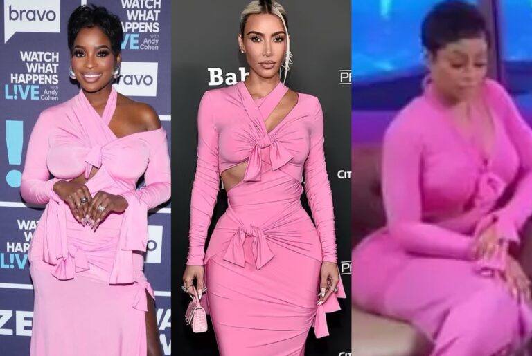 Celebs Love: Balenciaga’s Pink Cut Out Bow Spring 2023 Dress as Worn by Kim Kardashian, Shemea Morton, Angela White, and More!