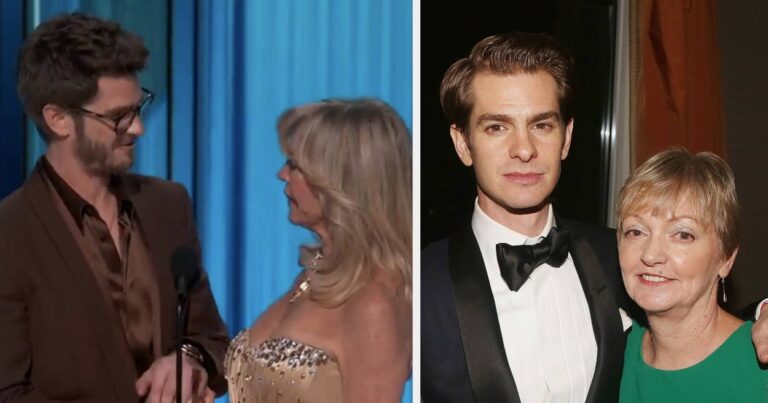 Andrew Garfield’s Goldie Hawn Tribute To Mom