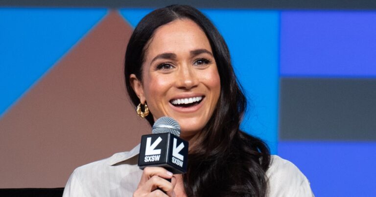 Copy Meghan Markle’s Breezy Spring Shirt Look for Just $18!