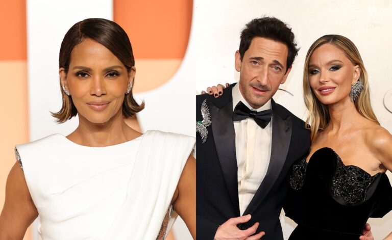 Halle Berry Talks Kissing Adrien Brody At Oscars, His GF Reacts