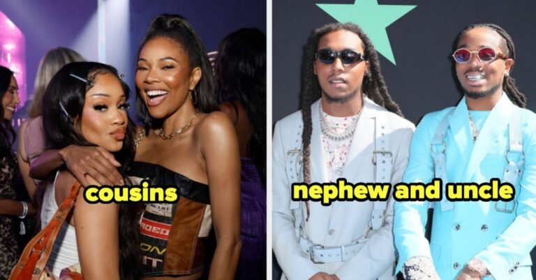 26 Black Celebs You Didn't Know Were Related