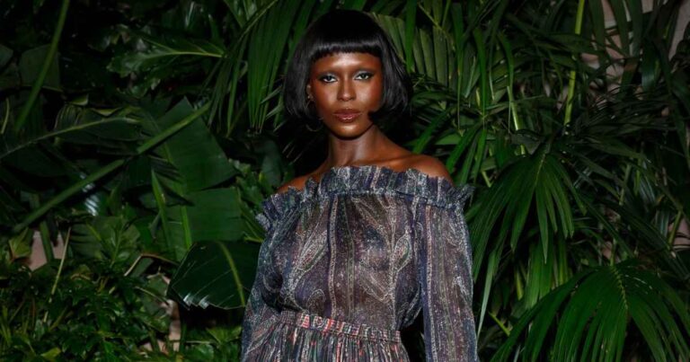 Jodie Turner-Smith Stuns in Chic Sheer Dress at Pre-Oscar Dinner Party