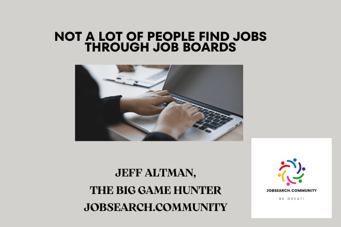 Not A Lot of People Find Jobs through Job Boards #shorts