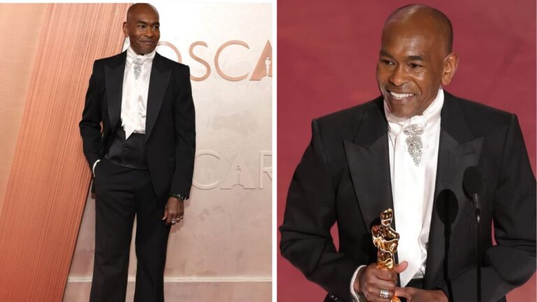 Paul Tazewell Breaks History Winning ‘Costume Design’ at the Oscars in a Custom Black Dolce & Gabbana Suit