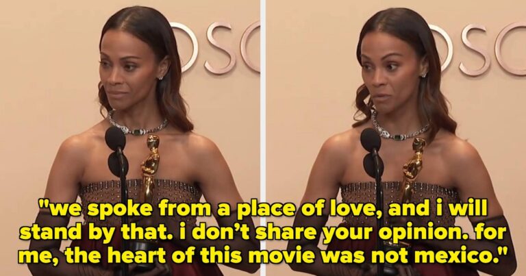 Zoe Saldaña Backlash Over Emilia Pérez Mexico Response