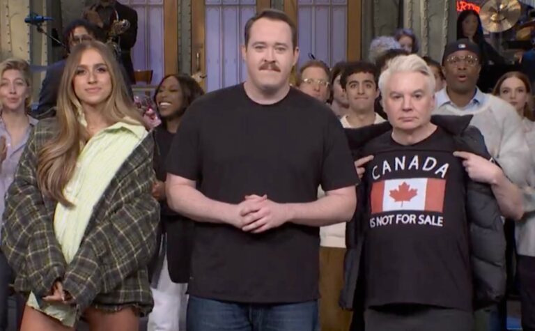 Mike Myers Makes Statement With “Canada Is Not For Sale” Shirt On SNL’