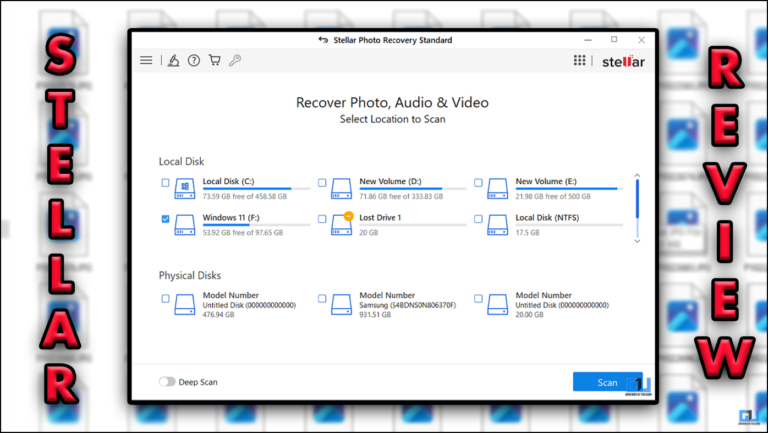 Stellar Photo Recovery: One Stop Solution To Recover Your Deleted Photos and Videos