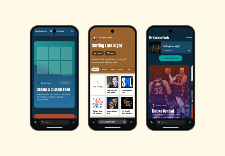 Open social web browser Surf integrates with Bluesky in latest beta