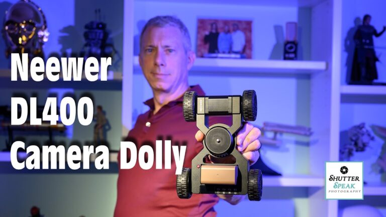 Neewer DL400 Motorized Camera Dolly offers smooth motion for creators
