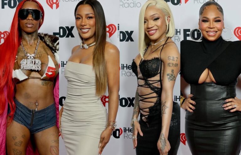 The Top 5 Looks from the 2025 I Heart Radio Awards: Glorilla in a Black Valdrin Sahiti Gown, Jojo Siwa in Versace Denim, Ashanti in Balmain, and More!