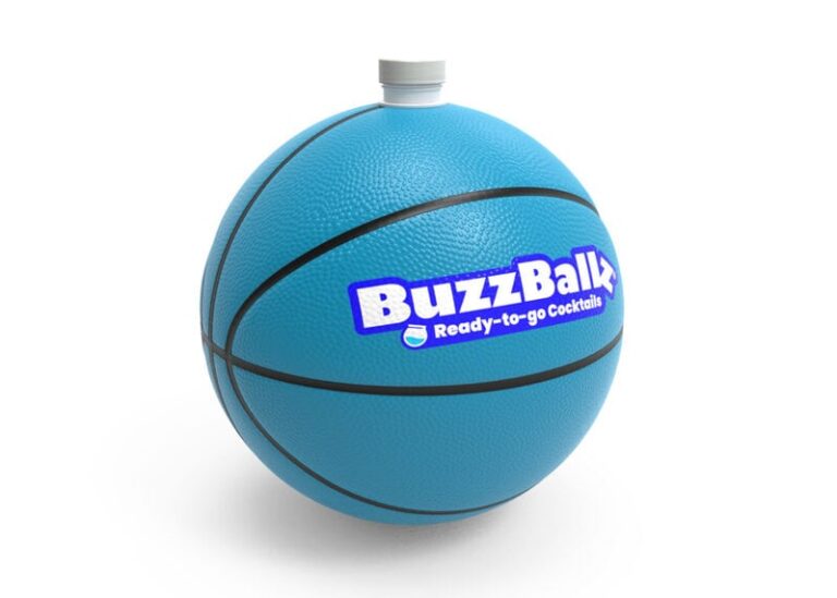 Basketball Cocktail Containers : big blue
