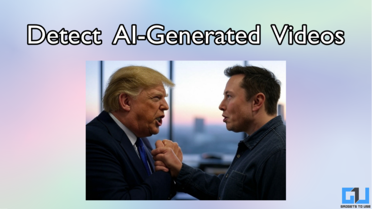3 Ways to Detect Fake AI Generated Videos Online