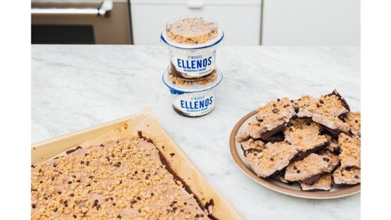 Campfire Dessert Yogurts : Ellenos S’mores Yogurt