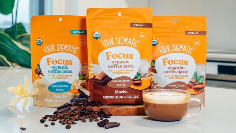 Functional Mushroom-Powered Lattes : Four Sigmatic Focus
