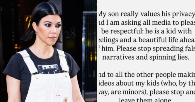 Kourtney Kardashian Called Out Viral Rumors That Mason Disick Fathered A Child