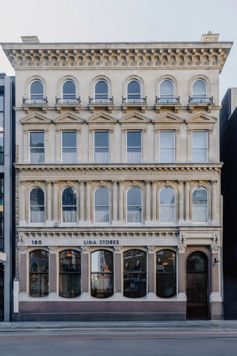 Bank-Transformed Italian Restaurants : lina stores 1