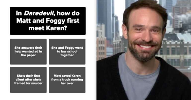 Charlie Cox And Vincent D’Onofrio Take An MCU Trivia Quiz