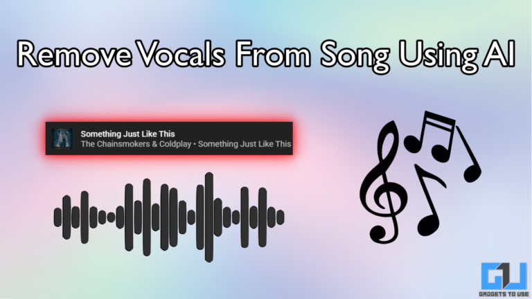 Top 5 AI Vocal Remover From Song Tested, Which One Works Best?