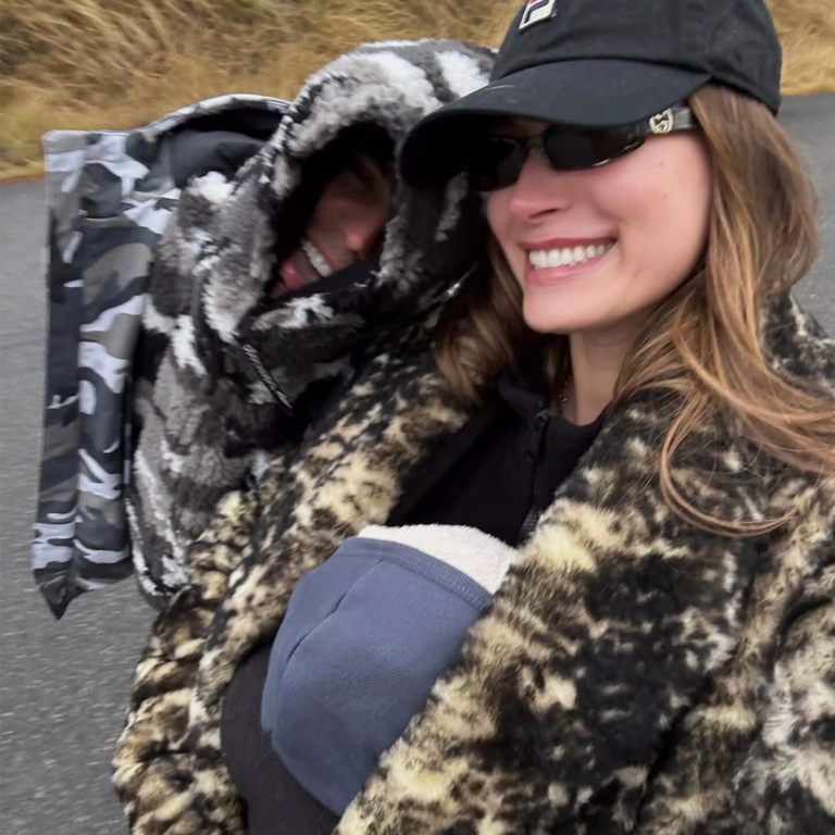 How Hailey Bieber Kept an Eye on Son Jack During Oscars Party