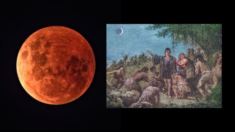 This week’s ‘blood moon’ eclipse mirrors one Christopher Columbus used to scare indigenous people in 1504