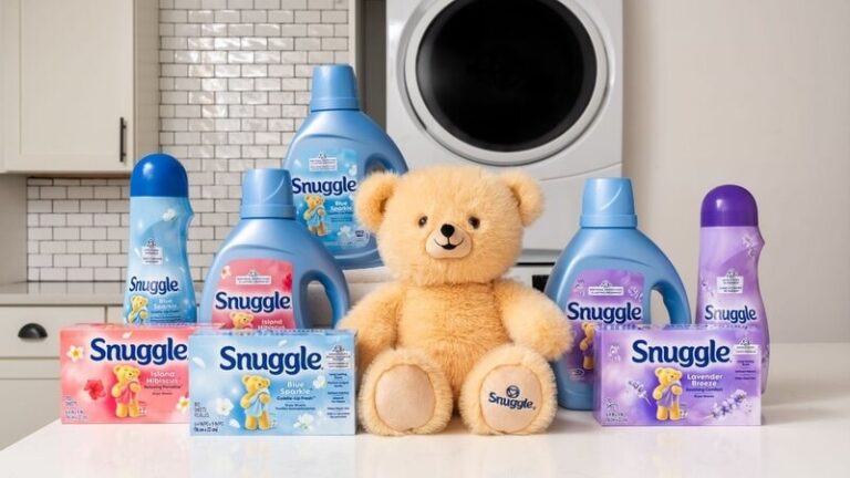 Comforting Fabric Softener Branding : Snuggle rebrand