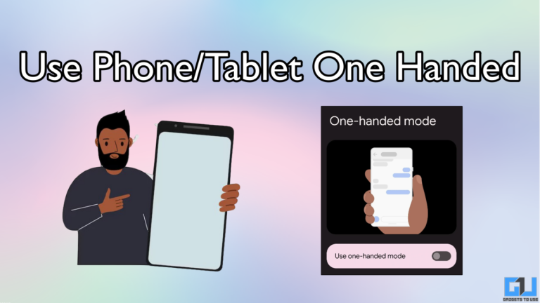 2 Apps To Use Large Tabs and Phones Easily With One Hand