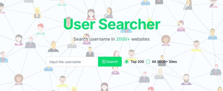 Multi-Platform Search Tools : User Searcher