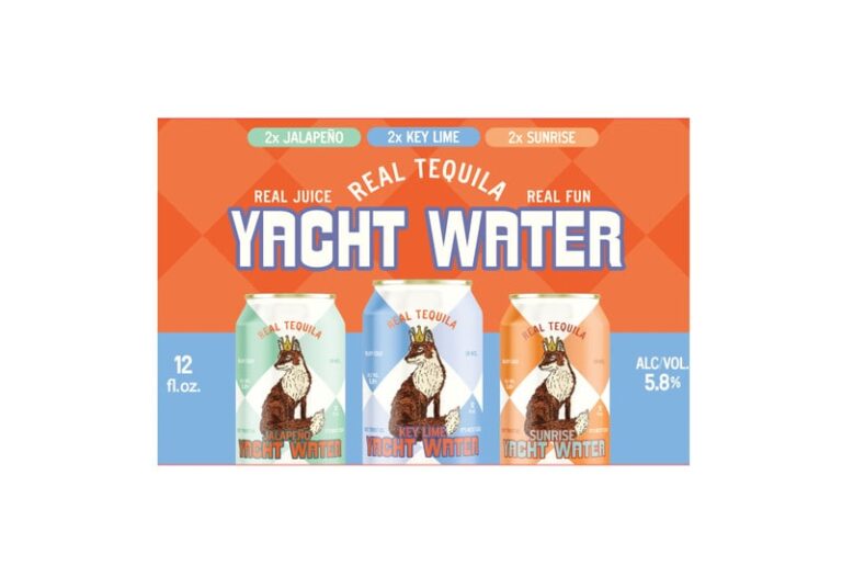 Additive-Free Tequila Seltzers : yacht water