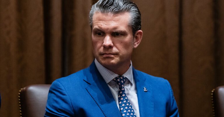 Hegseth Attends Ukraine Defense Group Only Virtually
