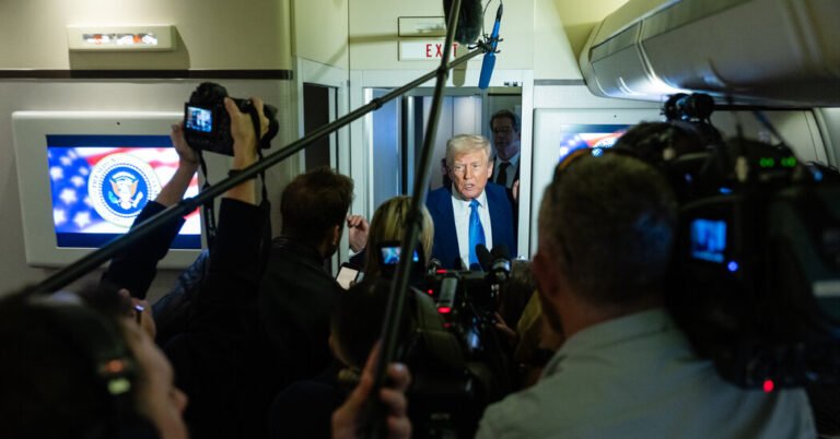 Global Leaders Rush to Woo Trump, Hoping to Sway Him on Tariffs