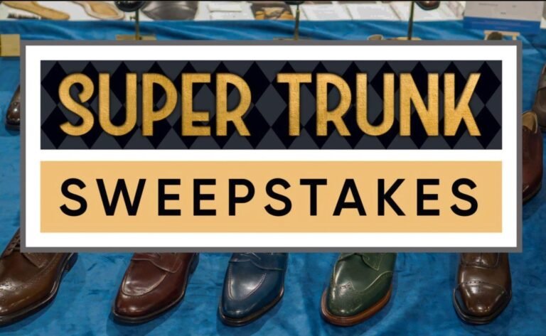 Super Trunk Sweepstakes 2025 – The Shoe Snob